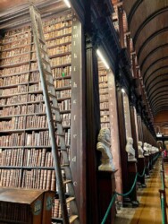 Ireland, Dublin - The Long Room in Trinity's Old Library building