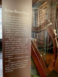Ireland, Dublin - The Brian Boru Harp
