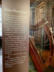 Ireland, Dublin - The Brian Boru Harp