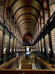 Ireland, Dublin - The Long Room in Trinity's Old Library building