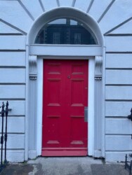 Ireland, Dublin - The doors of Dublin