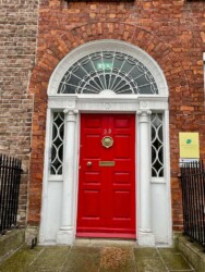 Ireland, Dublin - The doors of Dublin