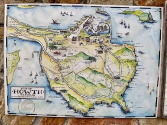 Ireland, Howth - Map