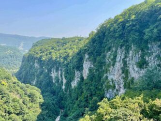 Georgia, Bangveti - Okatse Canyon Viewpoint