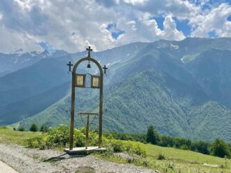Georgia, Mestia - On the road to Ushguli