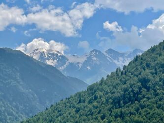 Georgia, Mestia - The Caucasus Mountains