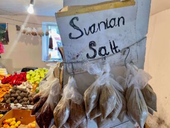 Georgia, Mestia - Traditional Svanian Salt
