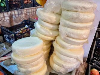Georgia, Mestia - Local cheese