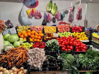 Georgia, Mestia - Local market