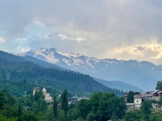 Georgia, Mestia - The Caucasus Mountains