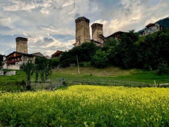 Georgia, Mestia - Medieval Svan Towers