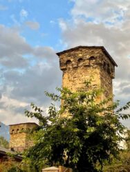 Georgia, Mestia - Medieval Svan Towers