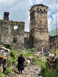 Georgia, Ushguli - Svaneti defensive tower houses