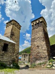 Georgia, Ushguli - Svaneti defensive tower houses