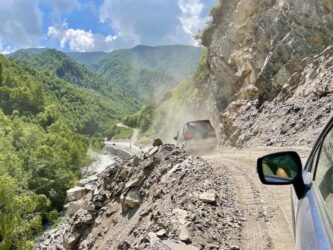 Georgia, Ushguli - Road to Mestia