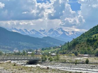 Georgia, Mestia - The Caucasus Mountains
