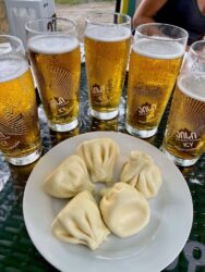 Georgia, Ureki - Five Chinkali