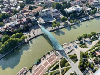 Georgia, Tbilisi - City View