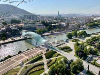 Georgia, Tbilisi - City View