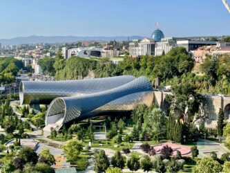 Georgia, Tbilisi - City View