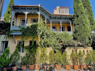 Georgia, Tbilisi - Traditional architecture