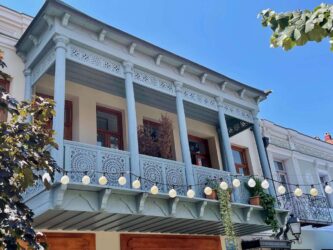 Georgia, Tbilisi - Traditional architecture
