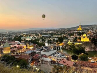 Georgia, Tbilisi - City View