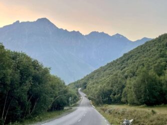 Georgia, Stepancminda - The Caucasus Mountains