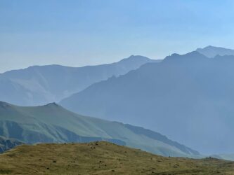 Georgia, Stepancminda - The Caucasus Mountains