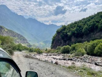 Georgia, Stepancminda - On the road