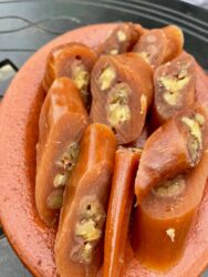 Georgia, Telavi - Churchkhela, a traditional sausage-shaped candy