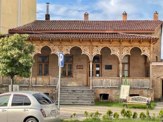 Georgia, Telavi - Traditional architecture