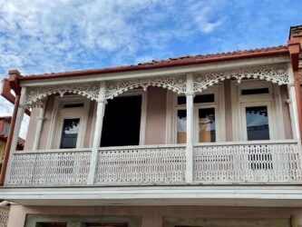 Georgia, Telavi - Traditional architecture