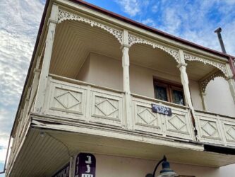 Georgia, Telavi - Traditional architecture