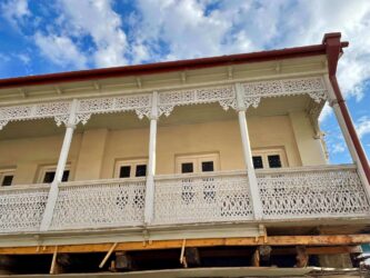 Georgia, Telavi - Traditional architecture