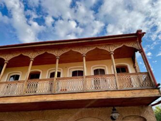 Georgia, Telavi - Traditional architecture