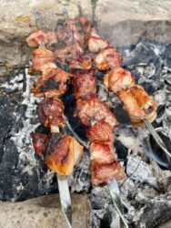 Georgia, Tianeti - Shashlik