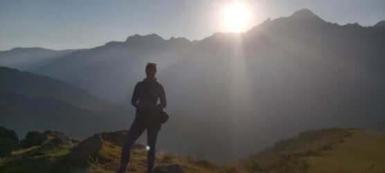 Georgia, Stepancminda - The Caucasus Mountains