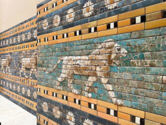 Germany, Berlin - Pergamon Museum, The Processional Way of Babylon