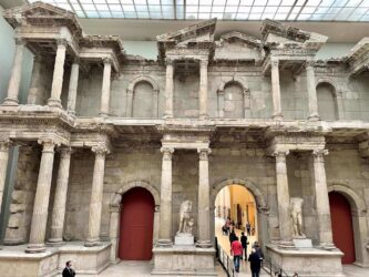 Germany, Berlin - Pergamon Museum, The Market Gate of Miletus