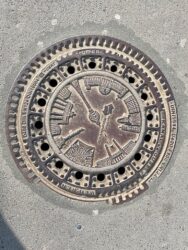 Germany, Berlin - A manhole cover