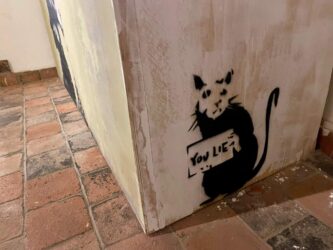 Czech Republic, Prague - The World of Banksy exhibition