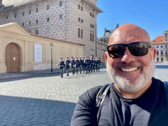 Czech Republic, Prague - The ceremonial Changing of the Guard