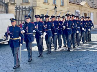 Czech Republic, Prague - The ceremonial Changing of the Guard