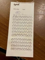 Czech Republic, Prague - Beer bill