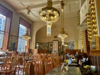 Czech Republic, Prague - The Municipal House Café