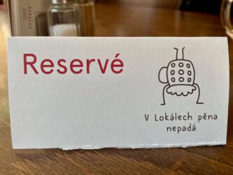 Czech Republic, Prague - Lokal restaurant
