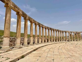 Jordan, Jerash - The ancient Roman ruins