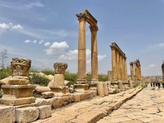 Jordan, Jerash - The ancient Roman ruins
