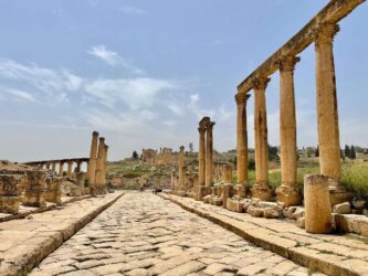 Jordan, Jerash - The ancient Roman ruins
